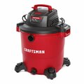 Craftsman 20 Gallon 6.5 Peak HP Wet/Dry Vac, Heavy-Duty Shop Vacuum with Attachments CMXEVBE17596