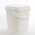 Pipeline Packaging Open Head Pail, HDPE, White, 4 gal. 01-05-048-00096