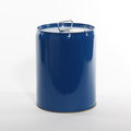 Pipeline Packaging Tight Head Pail, Steel, Blue, 5.3 gal., Height: 15-5/16" 01-19-079-00296