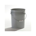 Pipeline Packaging Open Head Pail, HDPE, Gray, 5 gal. 01-05-048-00059