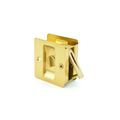 Trimco Privacy Pocket Door Lock Square Cutout for 1-3/8" Thick Door 1065.612