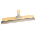 Kraft Tool Wood Frame Stainless Steel Smoother, 24 GG604