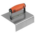 Kraft Tool Outside Curb/Sidewalk Tool, 6" x 6" 1"R CF247PF