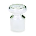 Vee Gee Ground Glass Flask Stoppers, Clear, , PK6 03082