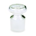 Vee Gee Ground Glass Flask Stoppers, Clear, , PK6 03083