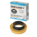 Black Swan Flange&Gasket W/Urethane 4" W/BP Bolts 04580