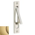 Baldwin Estate Satin Brass with Brown Edge Pulls 0465.060