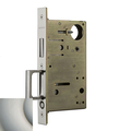 Baldwin Estate Privacy Pocket Door Locks Lifetime Satin Nickel 8602.056