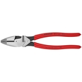 Knipex 9-1/2'' High Leverage Lineman's New England w/ Tape Puller & Crimper 09 11 240