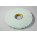 3M Double Coated Tape, Foam, Off White, PK12 4026