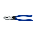 Klein Tools 9 3/8 in Linemans Plier High Leverage, Steel D213-9