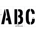 Newstripe Stencil, 4", Alphabet Kit A-Z, 1/8",  10000904