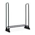 Champion Power Equipment 1/2 Face Cord Steel Firewood Storage Rack, Black 100540