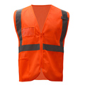 Gss Safety Standard Class 2 Mesh Zipper Safety Vest 1010-2XL/3XL