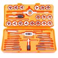 Hhip 41 Piece 3mm-12mm Tap & Die Set With Hexagon Shaped Dies 1011-0005