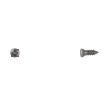 Disco Sheet Metal Screw, #10 x 1/2 in, Black Oval Head Phillips Drive 10166PK