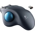 Logitech Trackball Mouse, Wireless M570, Black/Blue 910001799