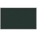 Ghent Vinyl Bulletin Board 48-1/2"x96-1/2", Ebony AV48-183