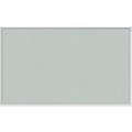 Ghent Vinyl Bulletin Board 48-1/2"x72-1/2", Silver AV46-193