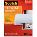Scotch Thermal Laminating Pouches, Letter S, PK8 TP5854-50