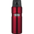 Thermos Stainless Steel Drink Bottle, 24 oz., Cranberry, Hot 18 Hrs, Cold 24 Hrs SK4000CRTRI4