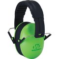 Walkers Over-the-Head Youth Ear Muffs, 23 dB, Childrens, Lime Green GWP-FKDM-LG