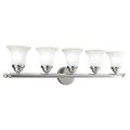 Livex Lighting Neptune 5 Light Polished Chrome Bath Vanity 1065-05