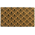 Rubber-Cal "St. Germaine" Fleur de Lis Door Mat, 18 by 30-Inch 10-106-008P