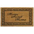 Rubber-Cal "Home Sweet Home" Welcome Coir Welcome Mat, 18 x 30-Inch 10-106-045