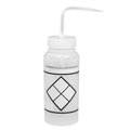 Sp Bel-Art LYO Bottle 2-Color Wash Bottle, Sfty Lbl F11646-0638