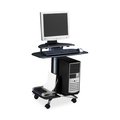 Mayline Personal Computer Workstation, Gray Base 948ANT