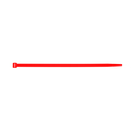 Disco Red Nyln Cable Ties 7" L 50#Tensile Strength PK100 12339PK