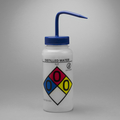 Bel-Art Bel-Art GHS Label Safety-Vented Distilled Water Wash Bottle:500ml, 4/PK F12416-0004