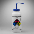 Bel-Art Bel-Art GHS Label Safety-Vent Distilled Water Wash Bottle: 1000ml, 2/PK F12432-0004