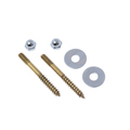 Black Swan Closet Screws-Brass-Bagged 1/4" X 2-1/2" 12560