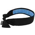 Ergodyne Black Evap. Cooling Bandana w/CT, PK6 6700CT