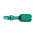 Vega Square 1 Insert Bit x 1" Green 125R1A-G