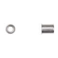 Disco Nut Insert, 3/8"-16 Thrd Sz, Steel, Zinc Plated 13138PK