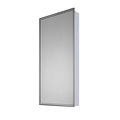 Ketcham 18" x 42" Euroline Surface Mounted SS Framed Medicine Cabinet 133-SM