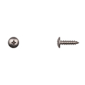 Disco Sheet Metal Screw, #10 x 3/4 in, Stainless Steel Truss Head Phillips Drive 13412PK