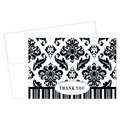 Great Papers Thank You Card, Black and White Da, PK50 145341