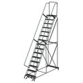 Ballymore Safety Rolling Ladder, Steel, 150 in.H 154014X