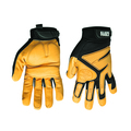 Klein Tools Journeyman Leather Gloves, Large 40221