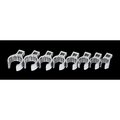 Williams 3/8" Drive Crowfoot Wrench Set, 3/8" D, 8pcs., SAE, 8 pcs, Open End WSBCF-8