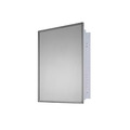 Ketcham 20" x 26" Deluxe Recessed Mounted SS Framed Medicine Cabinet 176