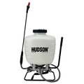 Hudson 4 Gallon Piston Backpack Sprayer, 4 gal, Polyethylene Tank, 15 In Hose Length 19004