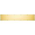 Ives Bright Brass Plate 84003632 84003632