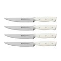 Zwilling J.A. Henckels Forged Accent 4-pc Steak Knife Set, White 19548-004