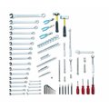 Wright Tool Set 122 Piece Metric Service Set 1/4", 3 195