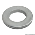 80/20 Flat Washer, For Screw Size M6 , Steel Zinc Plated Finish 19-6041